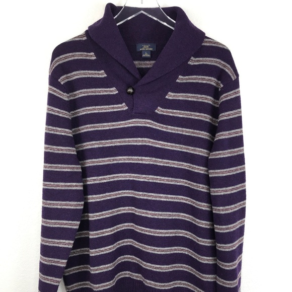 Brooks Brothers Other - Brooks Brothers Wool Pullover Sweater Striped L